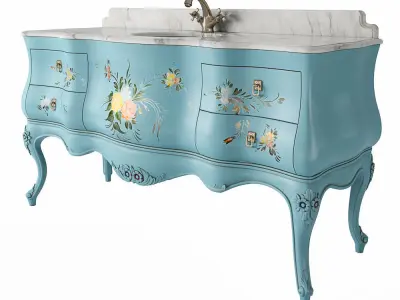 Sink Desiderio Due Bendis 3D model