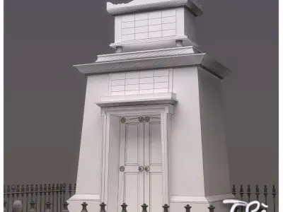 PANTHEON CRIPT 3 3D model