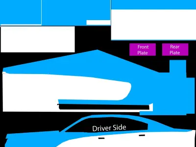 2018 Dodge Charger fully scripted Low-poly 3D model