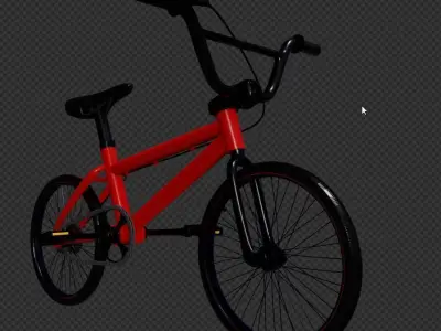 BMX Bike 3D model