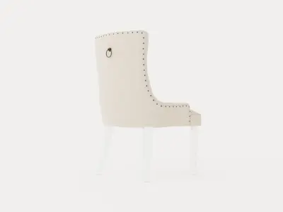 Victoria Armchair Low-poly 3D model