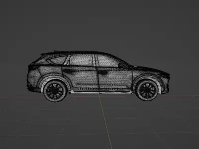 Mazda CX8 2019 3D model