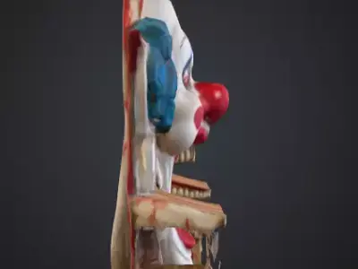 Carnival of Whimsy Low-poly 3D model