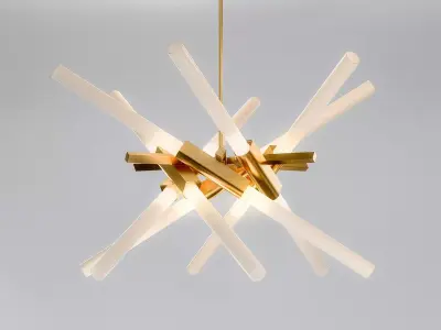 Astral Agnes Chandelier 3D model