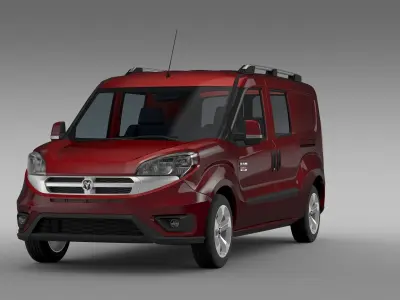 Ram ProMaster City Wagon SLT 2017 3D model