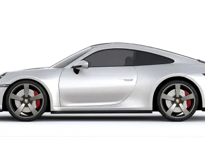 Porsche 911 Carrera S 2025 3D model