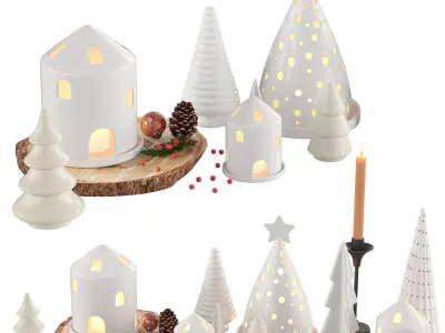 Christmas Decoration 01 3D model