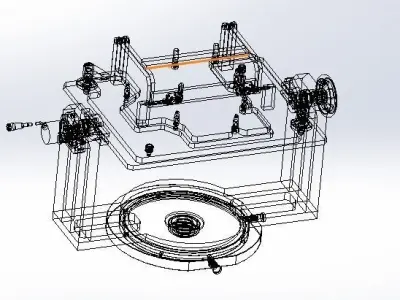 Manually rotating tool 3D model