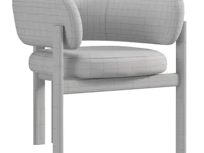 Bay Chair By Nature Design 3D model