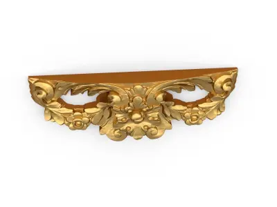 Classic decor ornament 319 3D model