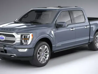 F-150 Limited 2021 3D model