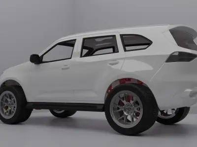 2021 Isuzu MuX 3D print model