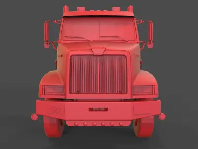 Western Star 4700 3D print model