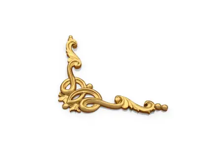 Classic decor ornament 155 3D model