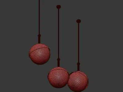 Golden Ball 3D model