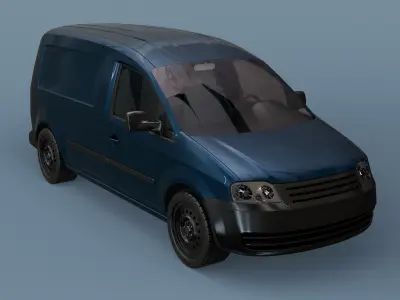 Van Car 3D model purchase