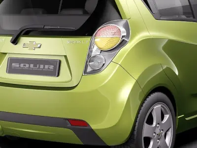 Chevrolet Spark CG 2010 3D model