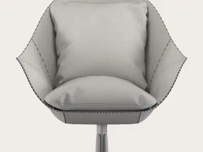 Swivel Armchair 3D model