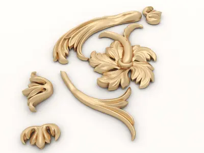 Decor 38 - For CNC and Interior 3D model