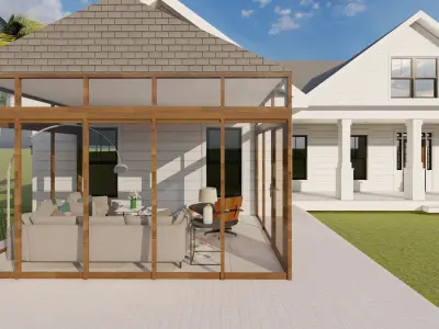 Sun room Design  3D model