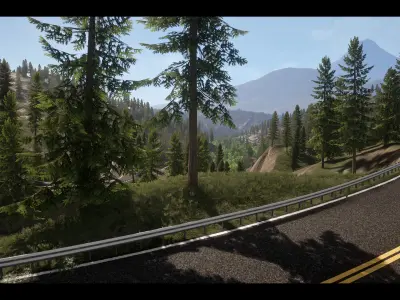 Realistic Forest Pack - UE4 3D model