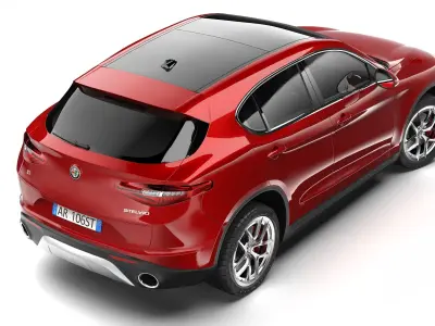 Alfa Romeo Stelvio 2018 3D model