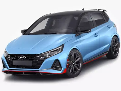 Hyundai i20 N 2021 3D model