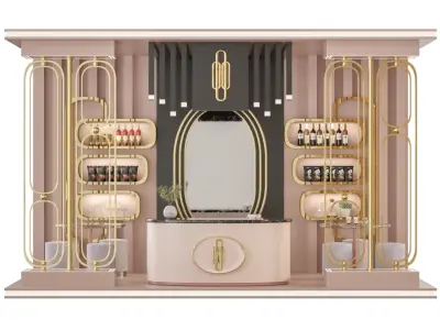 Luxury Cafe 21 3D model