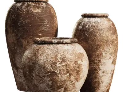 Vase Collection 01 3D model