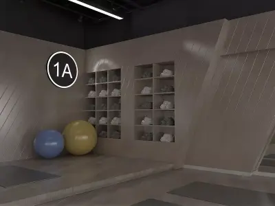 Yoga Studio 3D model