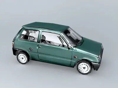 Russian car OKA Free 3D model