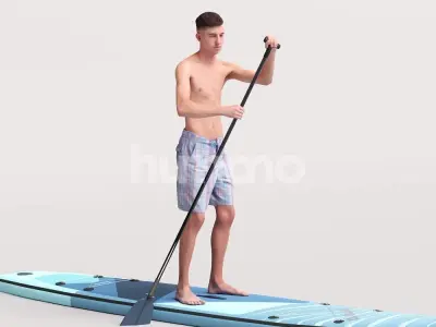 Humano Man SUP -2505-036-2052 3D model