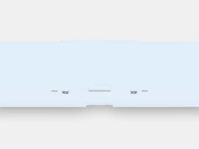 BESTA TV bench 62 Low-poly 3D model