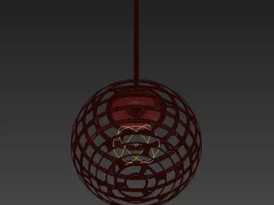 Contemporary lighting 3D model