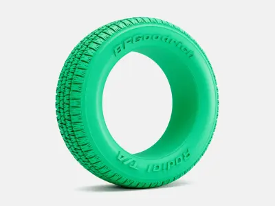 BFGoodrich Radial TA Tire Set 3D print model