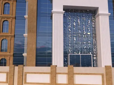 0208 - School Architecture Project - 2D Drawings - 3D Files 3D model