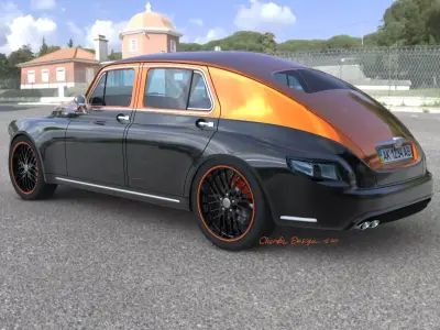 Pobeda Victory GAZ M20 remake Free 3D model