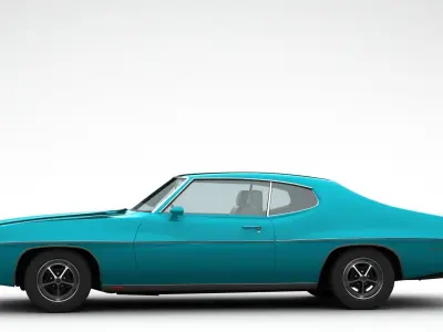 Pontiac LeMans 1971 3D model
