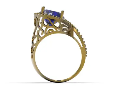 Technical Specifications of the Ring Ready to Make File jr00302 3D print model