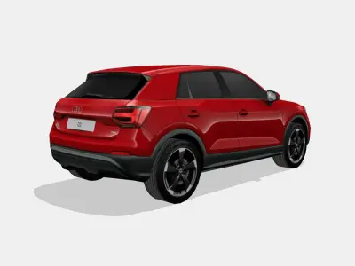Compact SUV 6 car colection 3D Model Pack