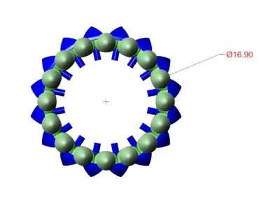 Clash ring no diamond  3D print model