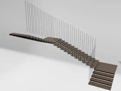 STAIR NO18 A 3D model