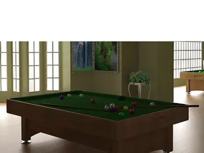 Snooker Table Free 3D model