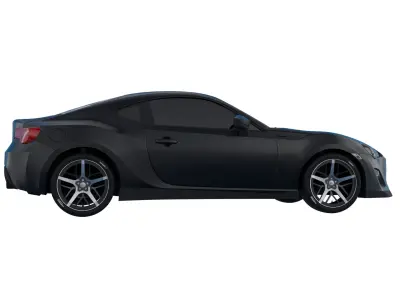 Car Black 3D model