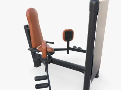 Adductor machine 3D model