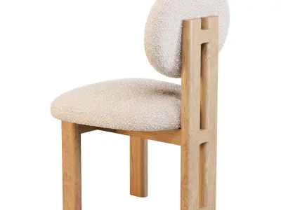 Burke Decor Colton - Dining Chair 3D model