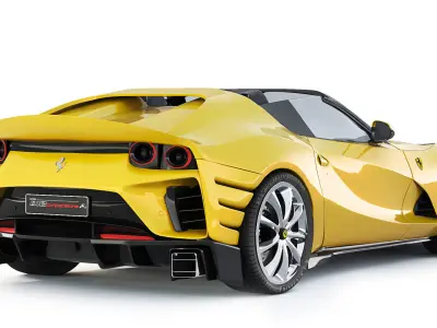 Ferrari 812 Competizione A 2022 3D model