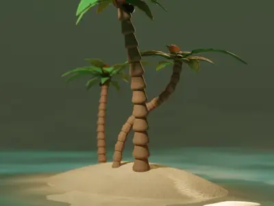 Palm tree Free 3D model