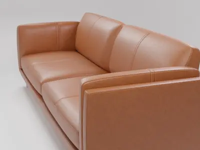 jesper sofa 3 seater 3D model