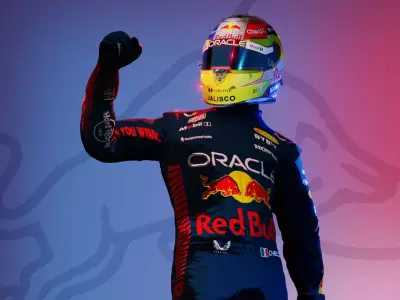 Sergio Checo Perez Red Bull Racing 2023 3D model